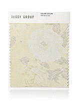 Front View Thumbnail - Butter Yellow Floral Lux Chiffon Swatch