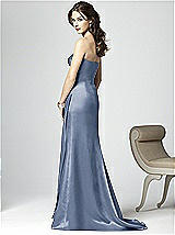 Rear View Thumbnail - Larkspur Blue Dessy Collection Style 2851