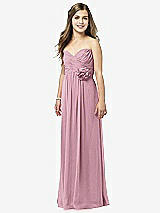 Front View Thumbnail - Dusty Pink Dessy Collection Junior Bridesmaid JR508