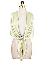 Alt View 2 Thumbnail - Butter Yellow Lux Chiffon Stole