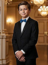 Alt View 1 Thumbnail - Cerulean Yarn-Dyed Boy's Bow Tie by After Six