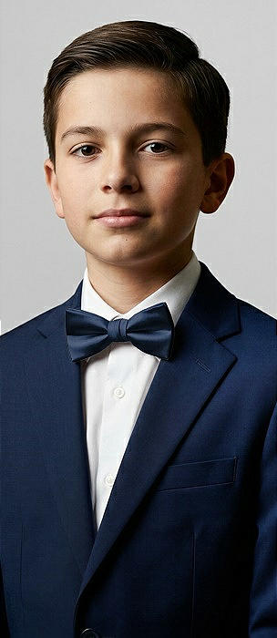 Yarn-Dyed Boy's Bow Tie by After Six