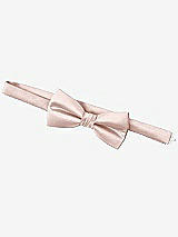 Side View Thumbnail - Pearl Pink Yarn-Dyed Boy's Bow Tie by After Six