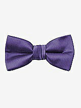 Rear View Thumbnail - Regalia - PANTONE Ultra Violet Yarn-Dyed Boy's Bow Tie by After Six