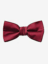 Rear View Thumbnail - Burgundy Yarn-Dyed Boy's Bow Tie by After Six