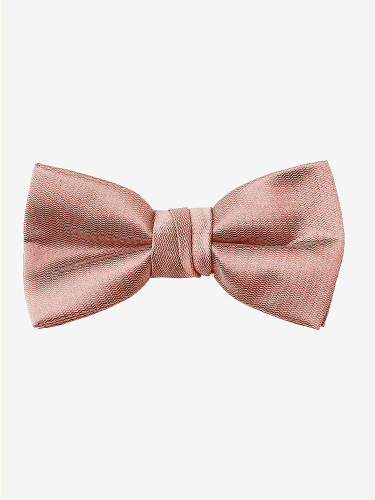 Back View - Desert Rose Yarn-Dyed Boy's Bow Tie by After Six
