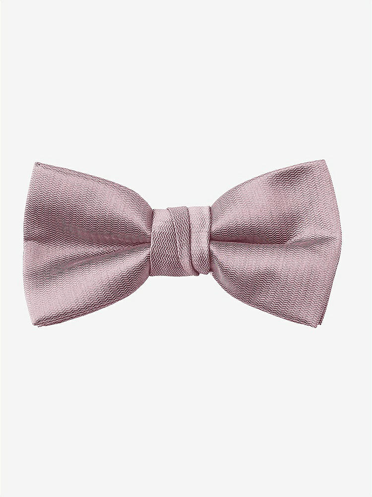 Back View - Dusty Rose Yarn-Dyed Boy's Bow Tie by After Six