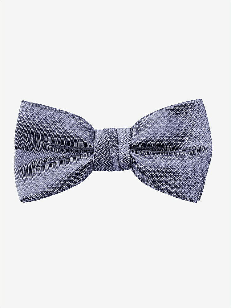 Back View - French Blue Yarn-Dyed Boy's Bow Tie by After Six