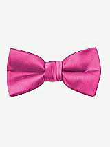 Rear View Thumbnail - Fuchsia Yarn-Dyed Boy's Bow Tie by After Six
