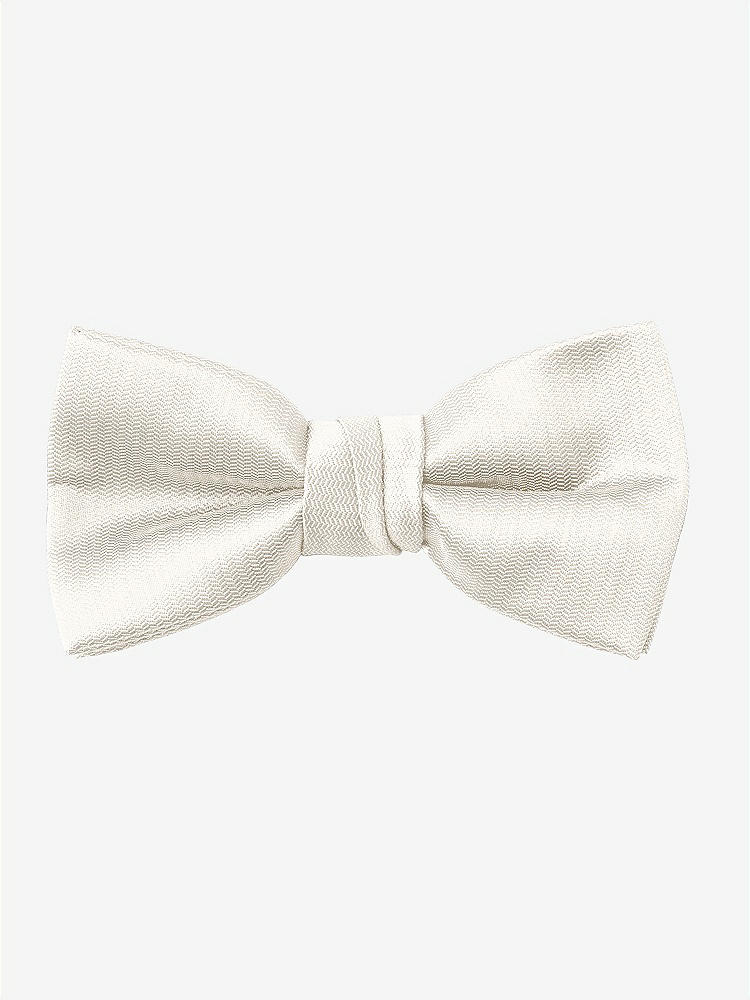 Back View - Ivory Yarn-Dyed Boy's Bow Tie by After Six