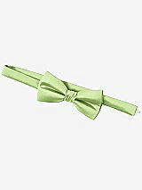 Side View Thumbnail - Pistachio Yarn-Dyed Boy's Bow Tie by After Six