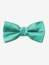 Rear View Thumbnail - Pantone Turquoise Yarn-Dyed Boy's Bow Tie by After Six