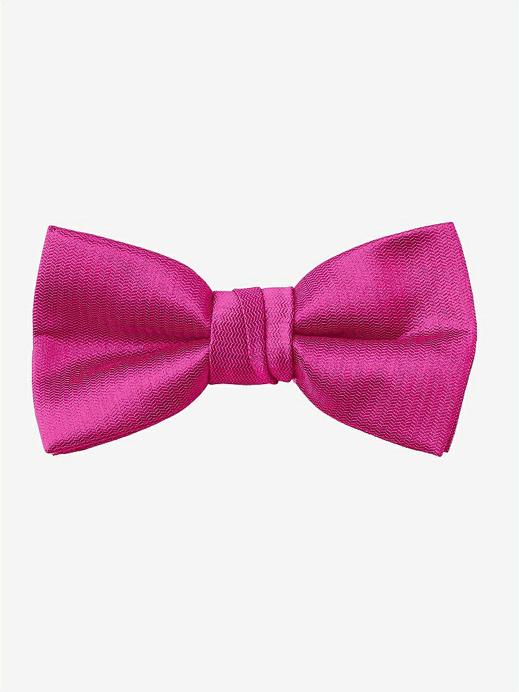 Back View - Think Pink Yarn-Dyed Boy's Bow Tie by After Six