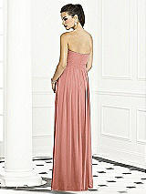 Rear View Thumbnail - Desert Rose After Six Bridesmaids Style 6669