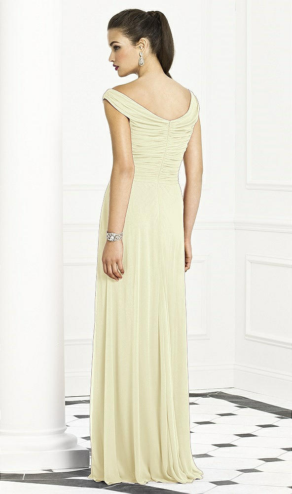 Back View - Butter Yellow After Six Bridesmaids Style 6667