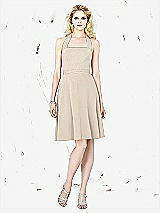 Front View Thumbnail - Cameo Gold Social Bridesmaids Style 8126