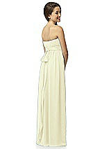 Rear View Thumbnail - Butter Yellow Junior Bridesmaid Style JR519