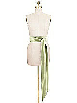 Front View Thumbnail - Mint Matte Satin Sash
