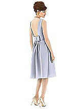Rear View Thumbnail - Silver Dove Alfred Sung Open Back Cocktail Dress D660