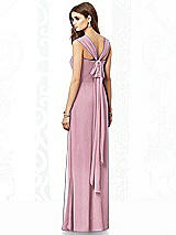Rear View Thumbnail - Dusty Pink After Six Bridesmaid Dress 6693