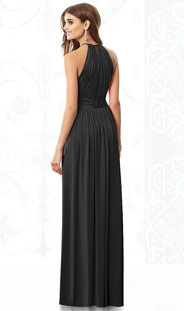 Back View - Black After Six Bridesmaid Dress 6696