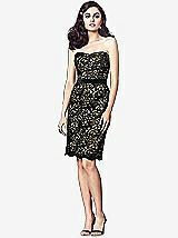 Front View Thumbnail - Marigold & Black Dessy Collection Style 2911