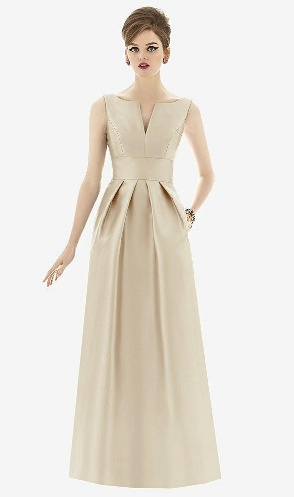 Front View - Champagne Alfred Sung Style D655