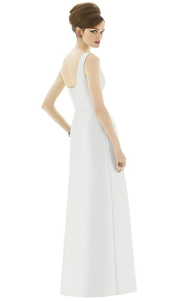 Back View - White Alfred Sung Style D655