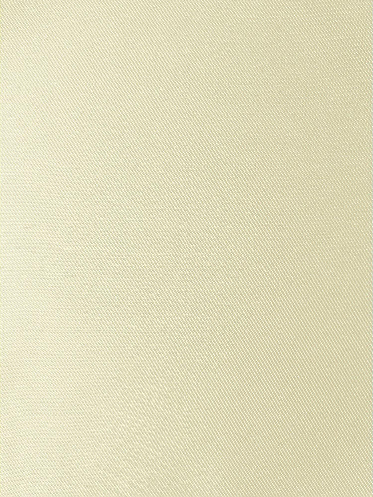 Front View - Butter Yellow Satin Twill Fabric by the Yard