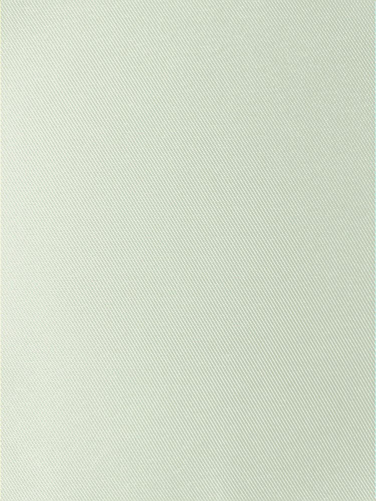 Front View - Mint Green Satin Twill Fabric by the Yard