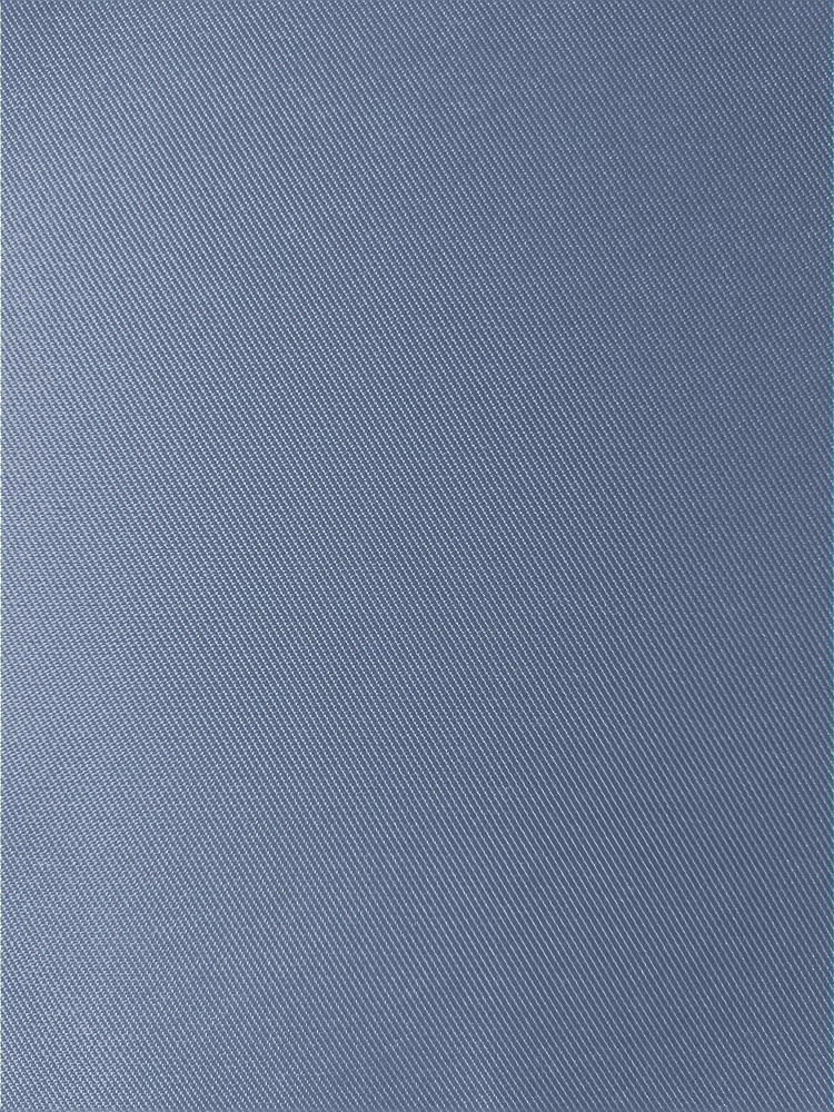 Front View - Larkspur Blue Satin Twill Fabric by the Yard