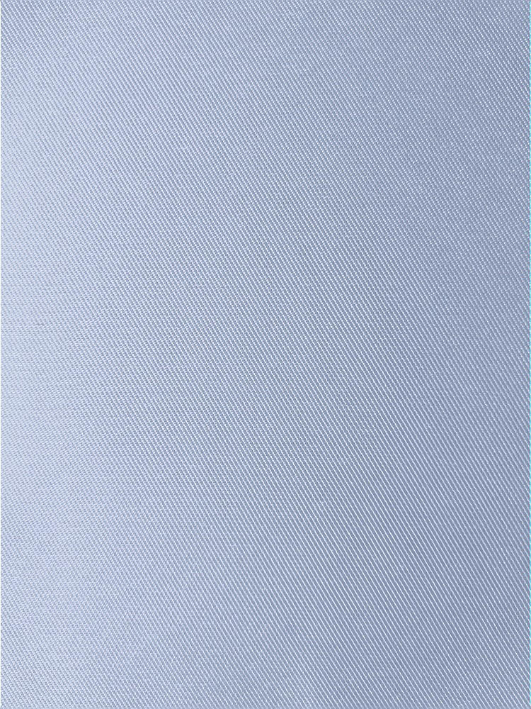 Front View - Sky Blue Satin Twill Fabric by the Yard