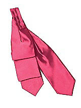 Rear View Thumbnail - Pantone Honeysuckle Matte Satin Cravats by After Six