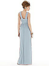 Rear View Thumbnail - Mist Maxi Chiffon Sleeveless Halter Dress
