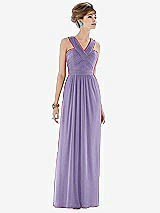Front View Thumbnail - Passion Maxi Chiffon Sleeveless Halter Dress