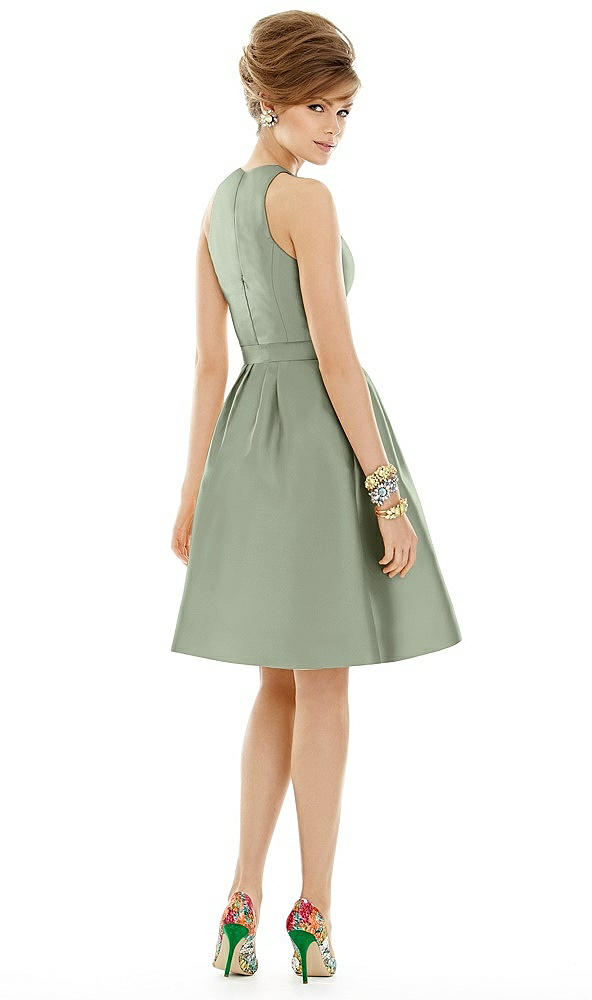 Back View - Sage Alfred Sung Style D696