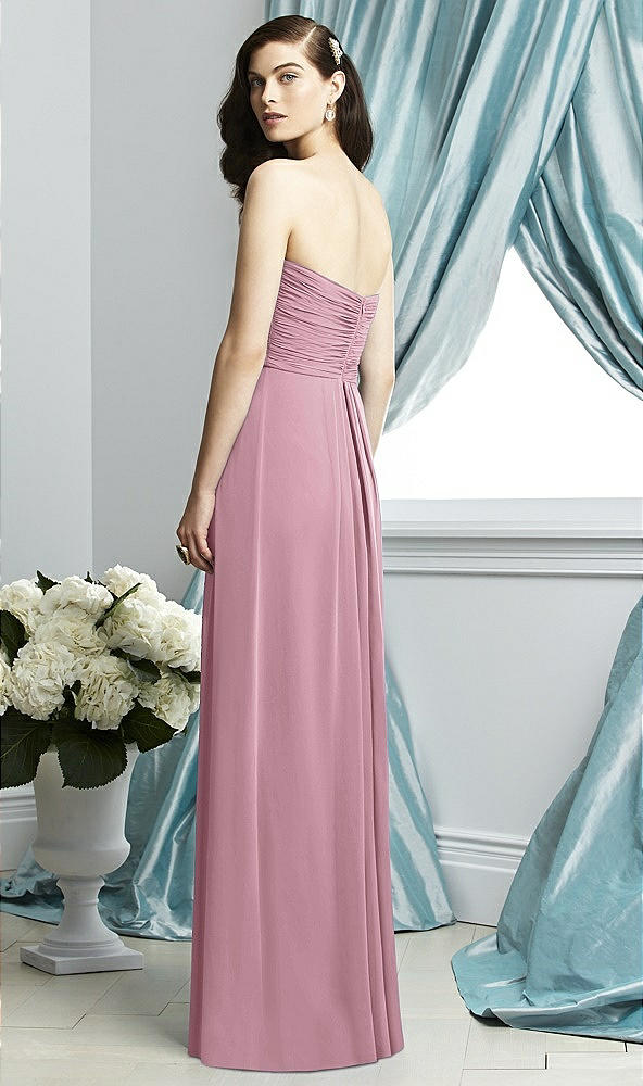 Back View - Dusty Pink Dessy Collection Style 2928