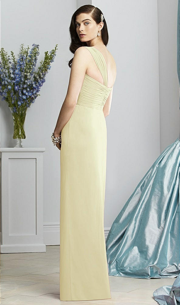 Back View - Butter Yellow Dessy Collection Style 2930