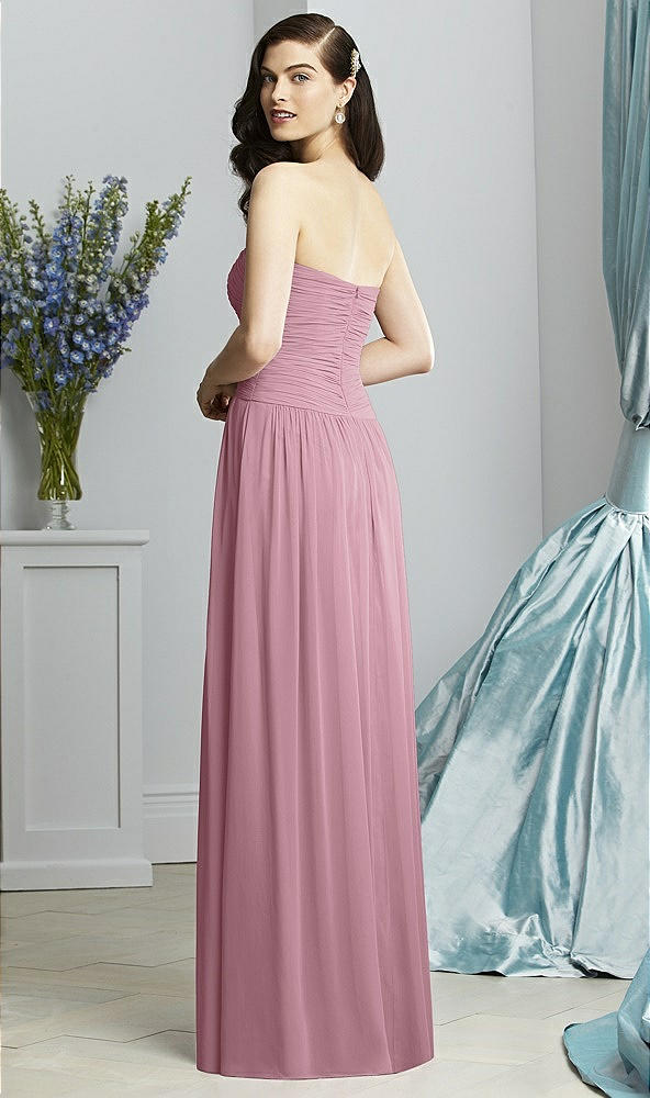Back View - Dusty Pink Dessy Collection Style 2931