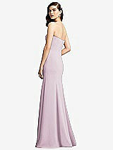 Rear View Thumbnail - Suede Rose Dessy Bridesmaid Dress 2935