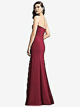 Rear View Thumbnail - Cabernet Dessy Bridesmaid Dress 2935
