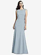 Rear View Thumbnail - Mist Dessy Bridesmaid Dress 2936