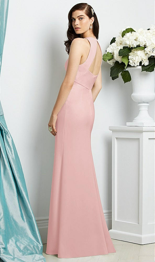 Back View - Rose Dessy Bridesmaid Dress 2938