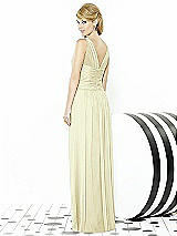 Rear View Thumbnail - Butter Yellow After Six Bridesmaid Dress 6711