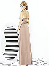 Rear View Thumbnail - Topaz After Six Bridesmaid Dress 6713