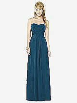 Front View Thumbnail - Atlantic Blue After Six Bridesmaid Dress 6713