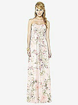 Front View Thumbnail - Blush Garden After Six Bridesmaid Dress 6713