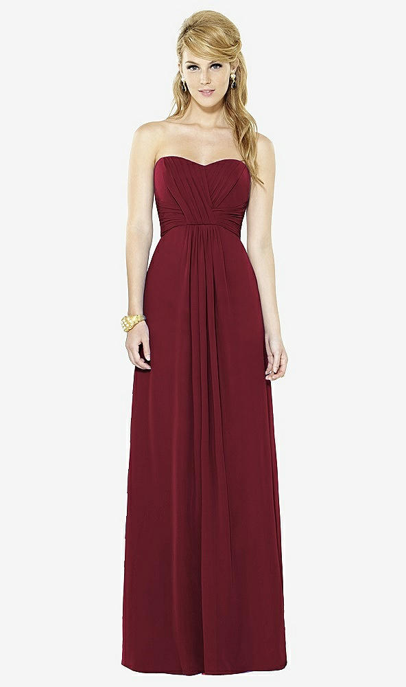 Front View - Cabernet After Six Bridesmaid Dress 6713