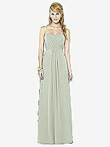 Front View Thumbnail - Celadon After Six Bridesmaid Dress 6713