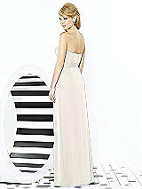 Rear View Thumbnail - Ivory After Six Bridesmaid Dress 6713